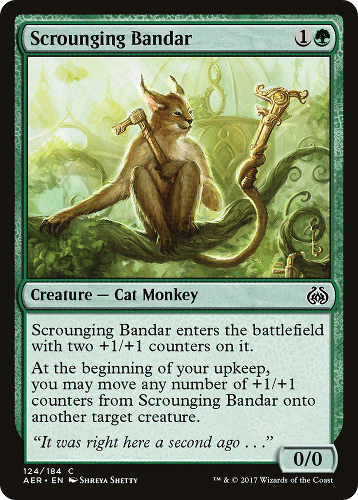 Magic: The Gathering - Scrounging Bandar - Aether Revolt