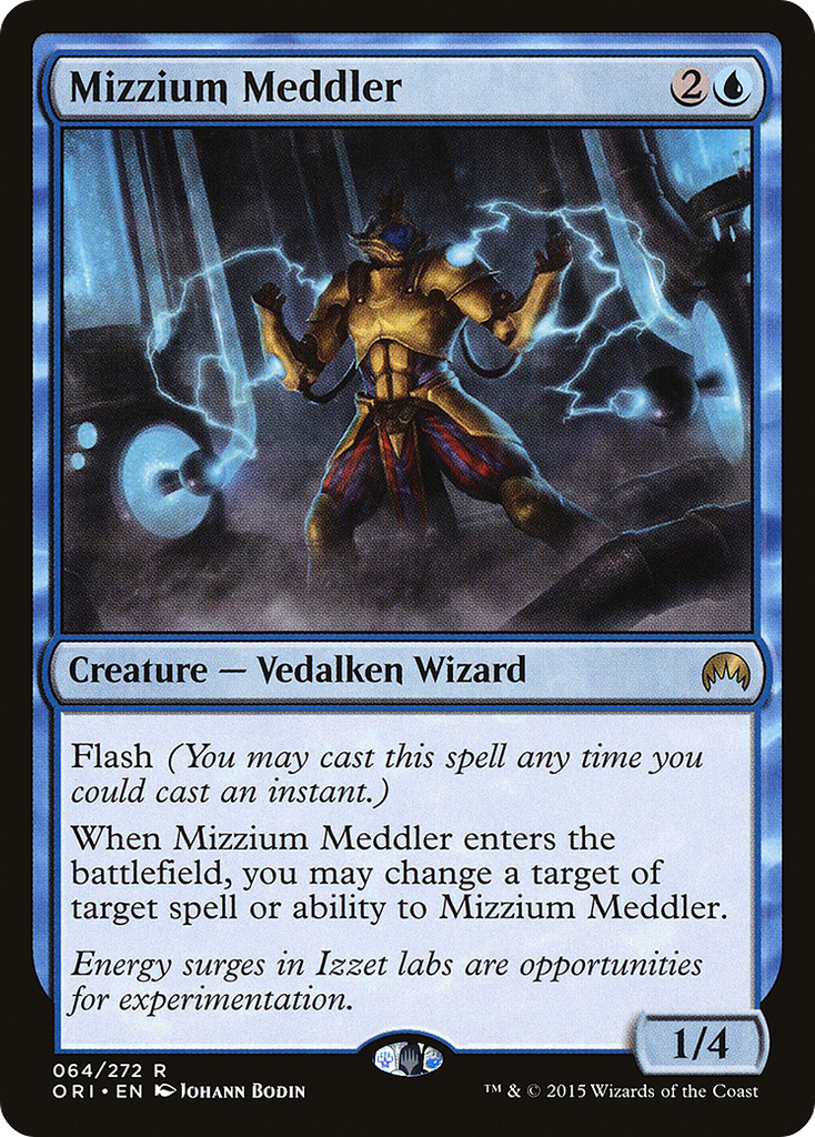 Magic: The Gathering - Mizzium Meddler - Magic Origins