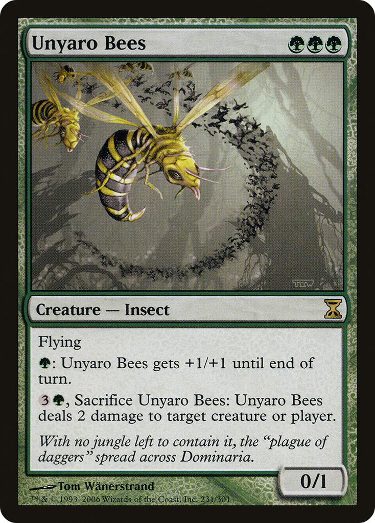 Magic: The Gathering - Unyaro Bees - Time Spiral