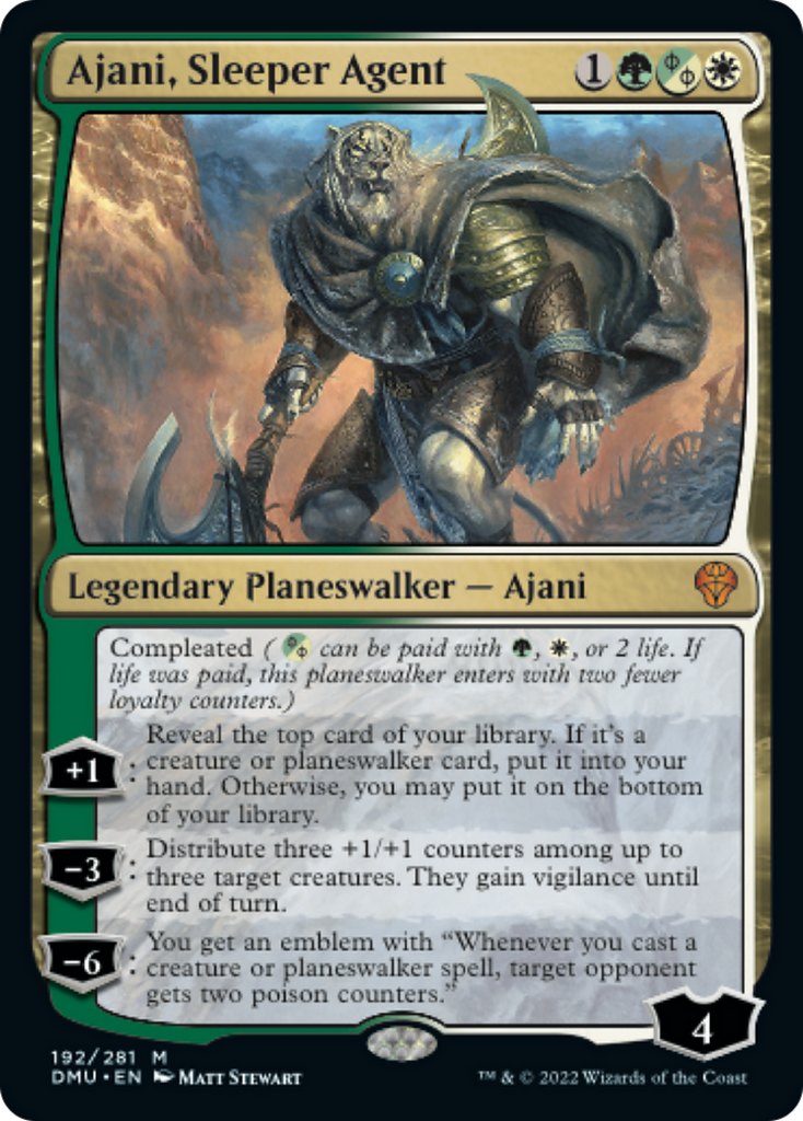 Magic: The Gathering - Ajani, Sleeper Agent - Dominaria United