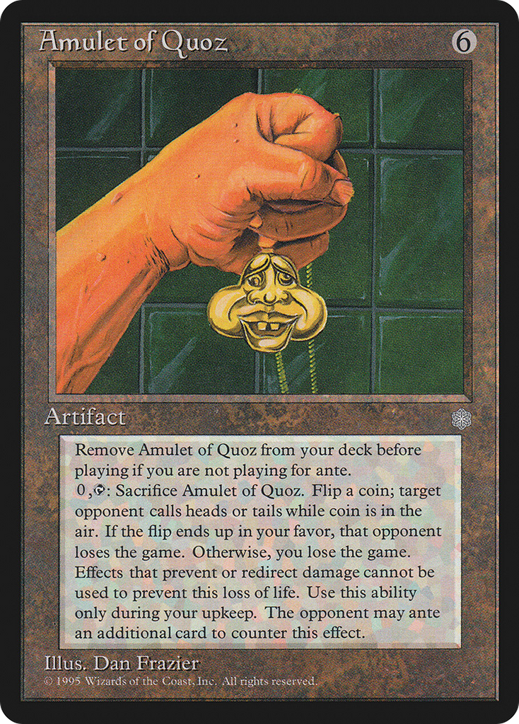 Magic: The Gathering - Amulet of Quoz - Ice Age