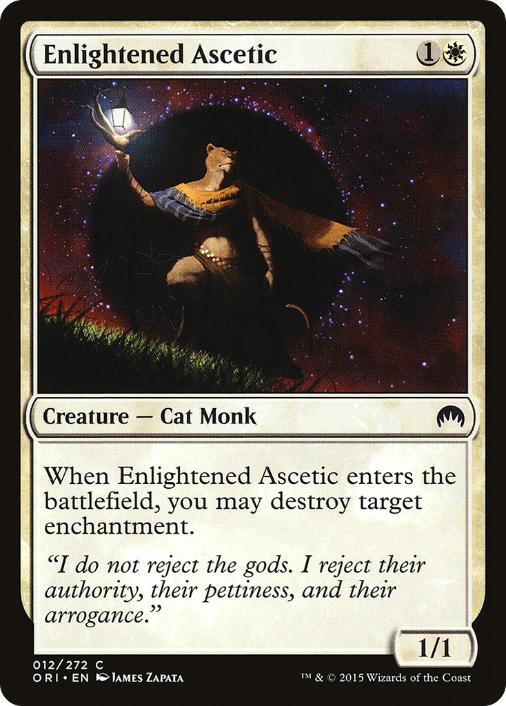 Magic: The Gathering - Enlightened Ascetic - Magic Origins