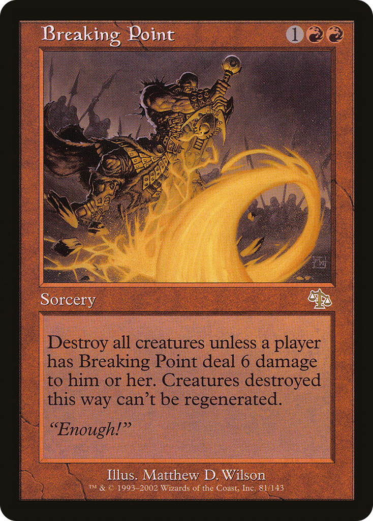 Magic: The Gathering - Breaking Point - Judgment