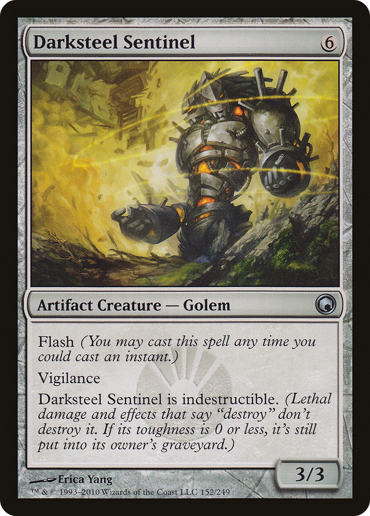 Magic: The Gathering - Darksteel Sentinel - Scars of Mirrodin