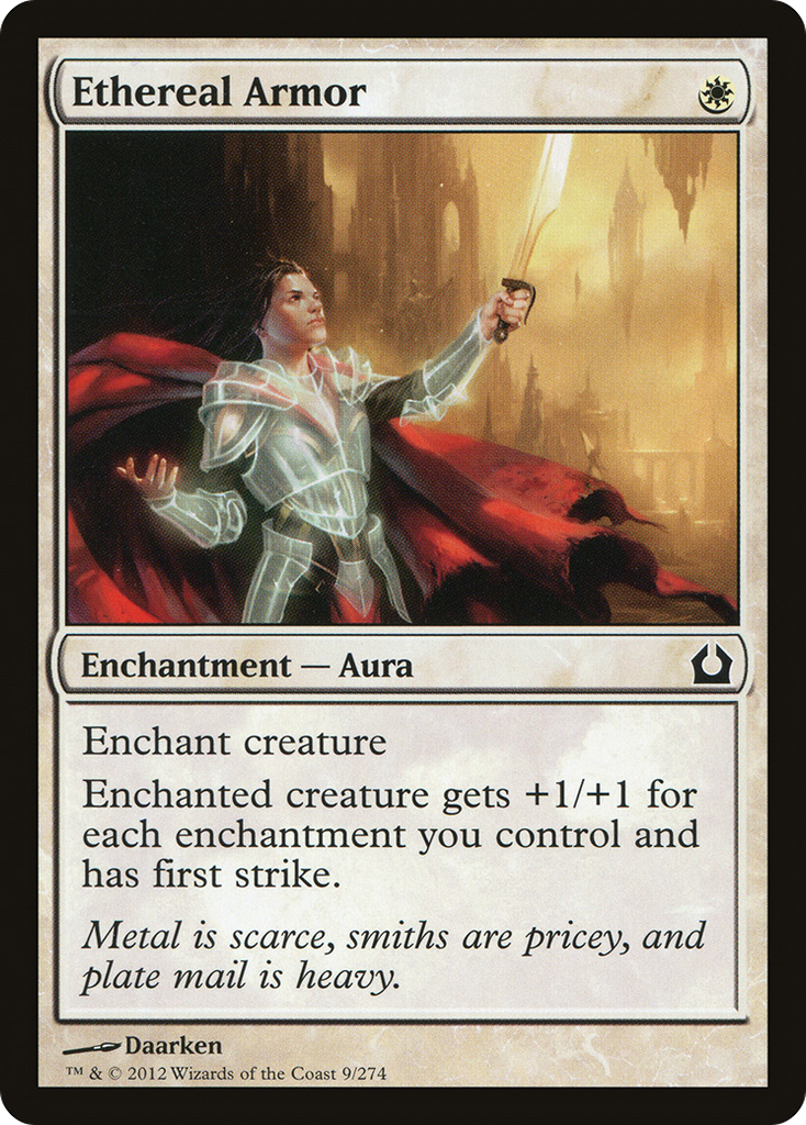 Magic: The Gathering - Ethereal Armor - Return to Ravnica