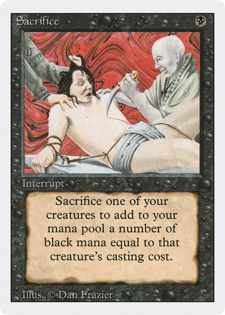 Magic: The Gathering - Sacrifice - Revised Edition
