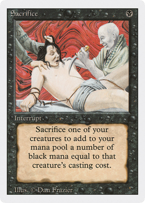 Magic: The Gathering - Sacrifice - Revised Edition