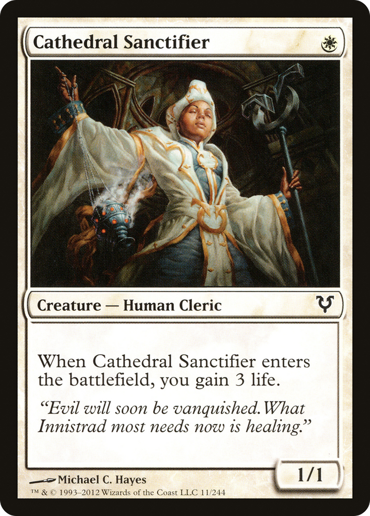 Magic: The Gathering - Cathedral Sanctifier - Avacyn Restored