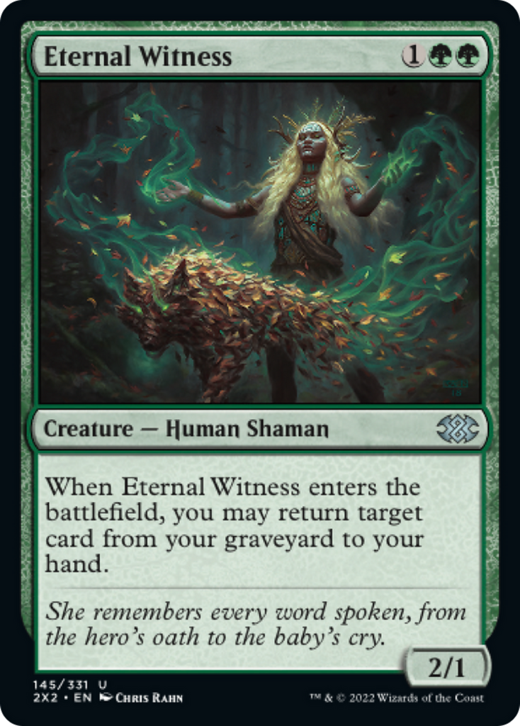 Magic: The Gathering - Eternal Witness - Double Masters 2022