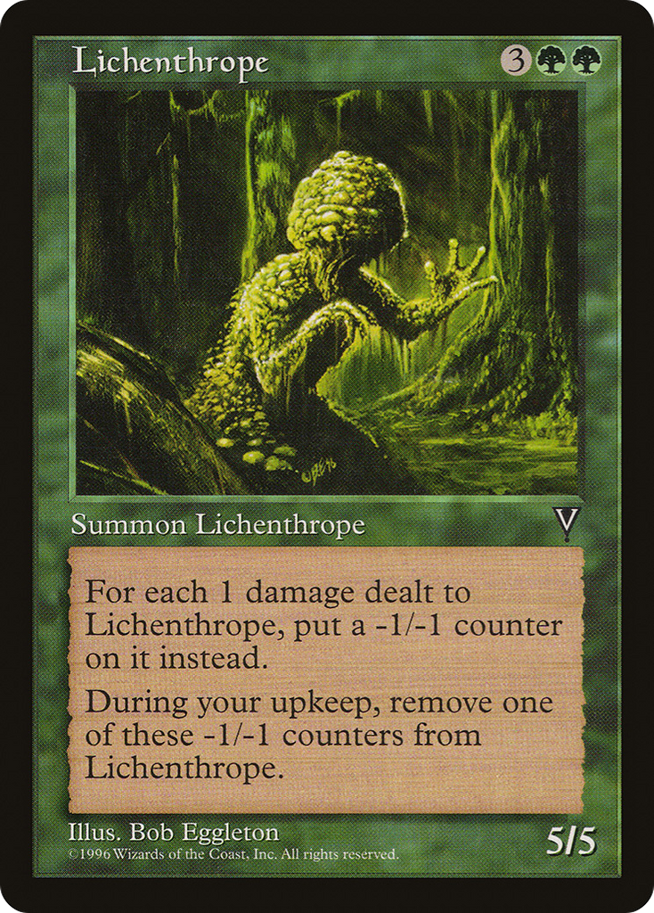 Magic: The Gathering - Lichenthrope - Visions