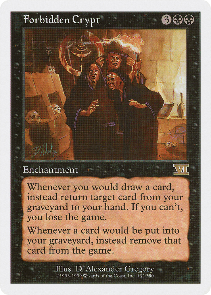 Magic: The Gathering - Forbidden Crypt - Classic Sixth Edition