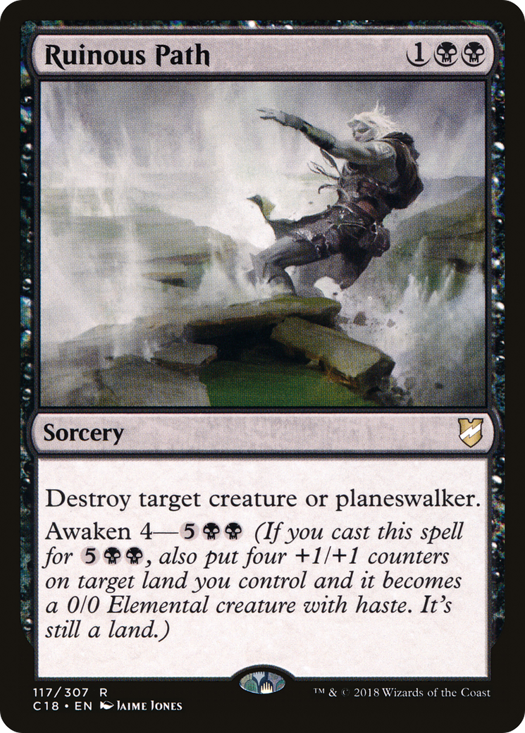 Magic: The Gathering - Ruinous Path - Commander 2018