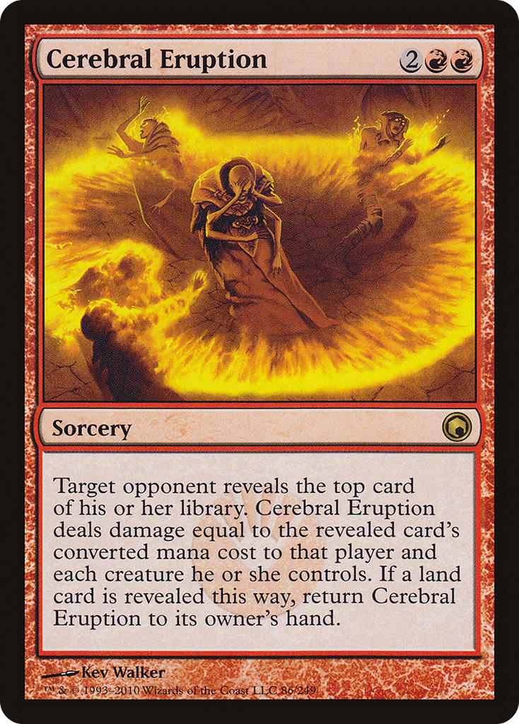 Magic: The Gathering - Cerebral Eruption - Scars of Mirrodin