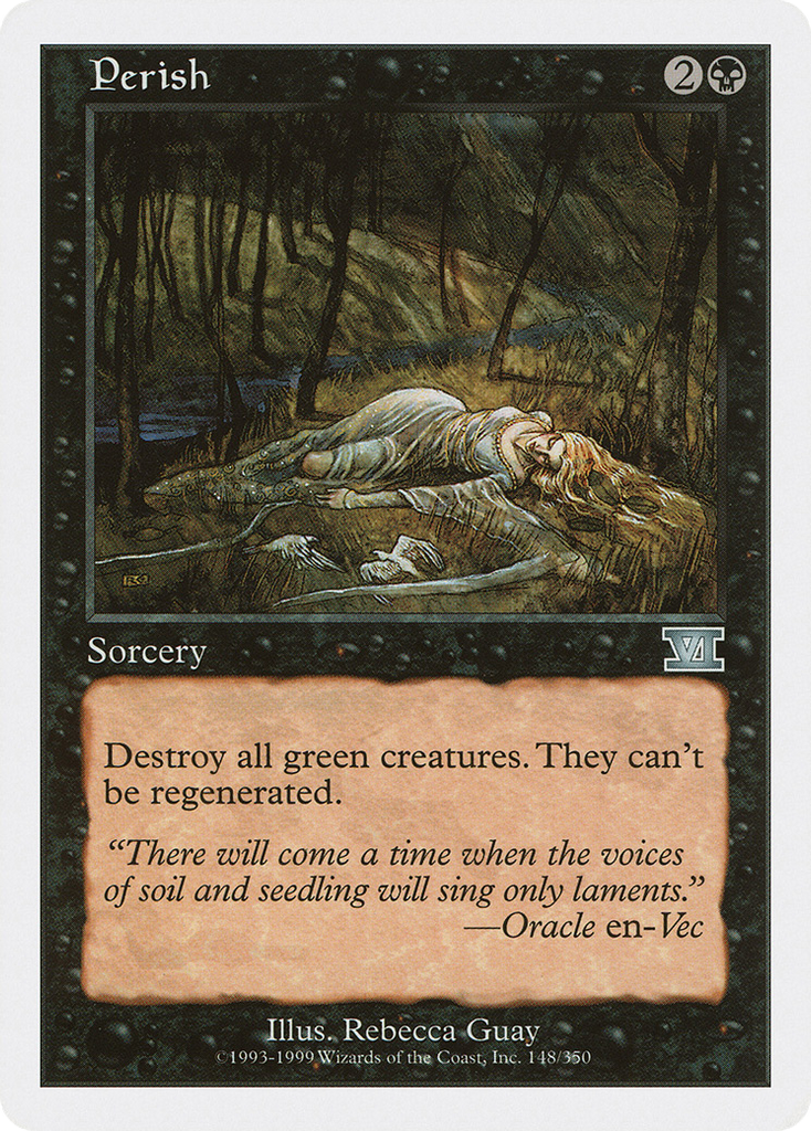 Magic: The Gathering - Perish - Classic Sixth Edition