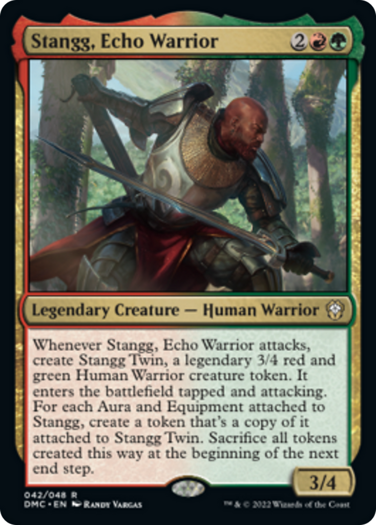 Magic: The Gathering - Stangg, Echo Warrior Foil - Dominaria United Commander