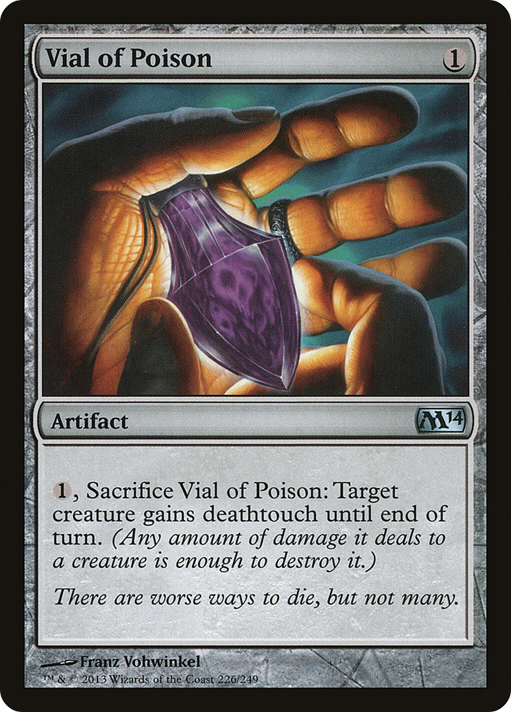 Magic: The Gathering - Vial of Poison - Magic 2014