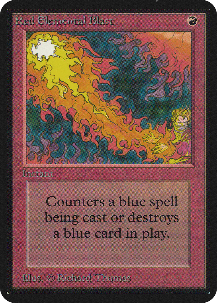 Magic: The Gathering - Red Elemental Blast - Limited Edition Alpha