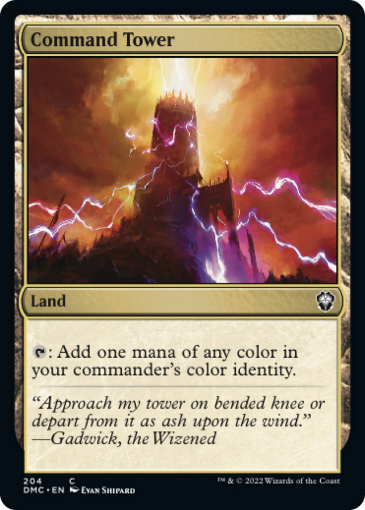 Magic: The Gathering - Command Tower - Dominaria United Commander