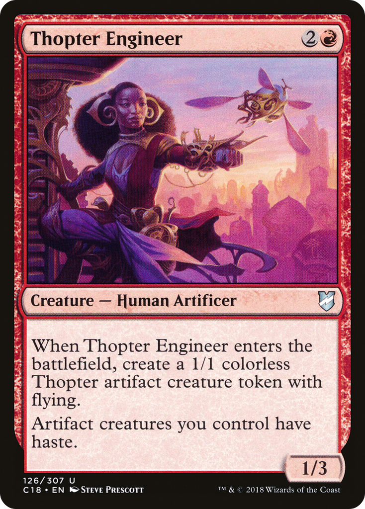 Magic: The Gathering - Thopter Engineer - Commander 2018