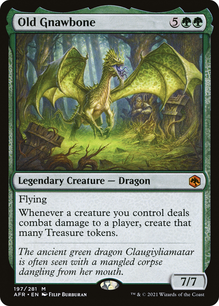 Magic: The Gathering - Old Gnawbone - Adventures in the Forgotten Realms