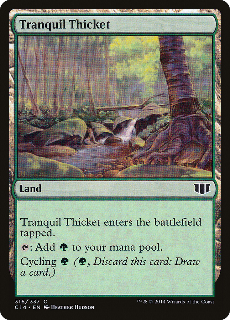 Magic: The Gathering - Tranquil Thicket - Commander 2014
