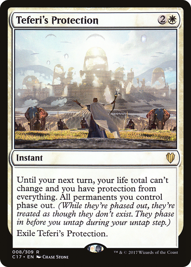 Magic: The Gathering - Teferi's Protection - Commander 2017