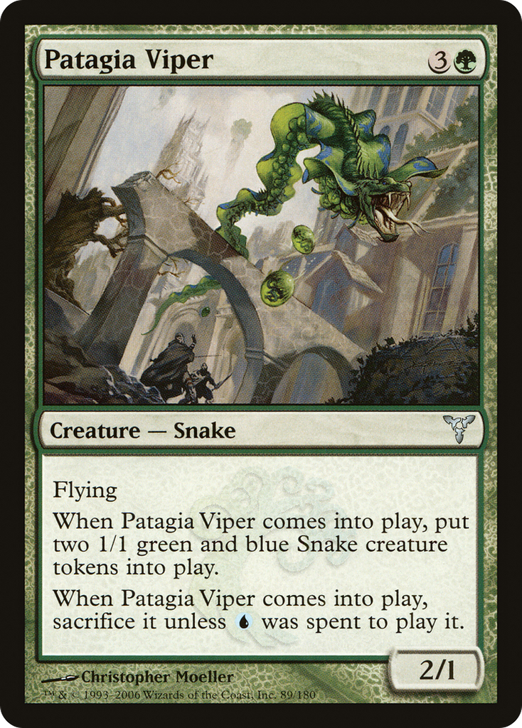 Magic: The Gathering - Patagia Viper - Dissension