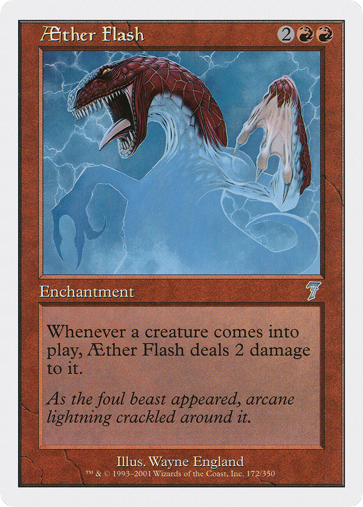 Magic: The Gathering - Aether Flash - Seventh Edition