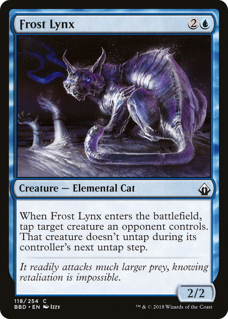 Magic: The Gathering - Frost Lynx - Battlebond
