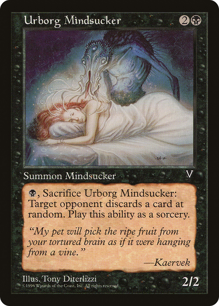 Magic: The Gathering - Urborg Mindsucker - Visions