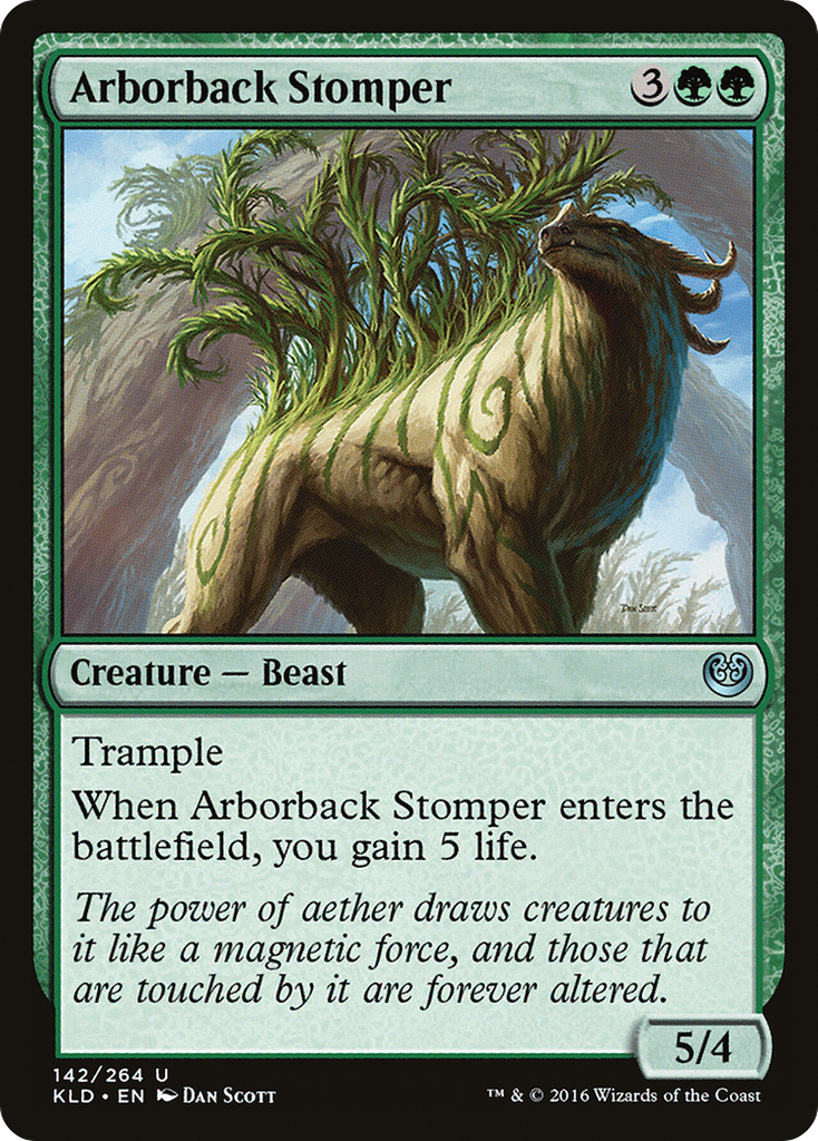 Magic: The Gathering - Arborback Stomper - Kaladesh