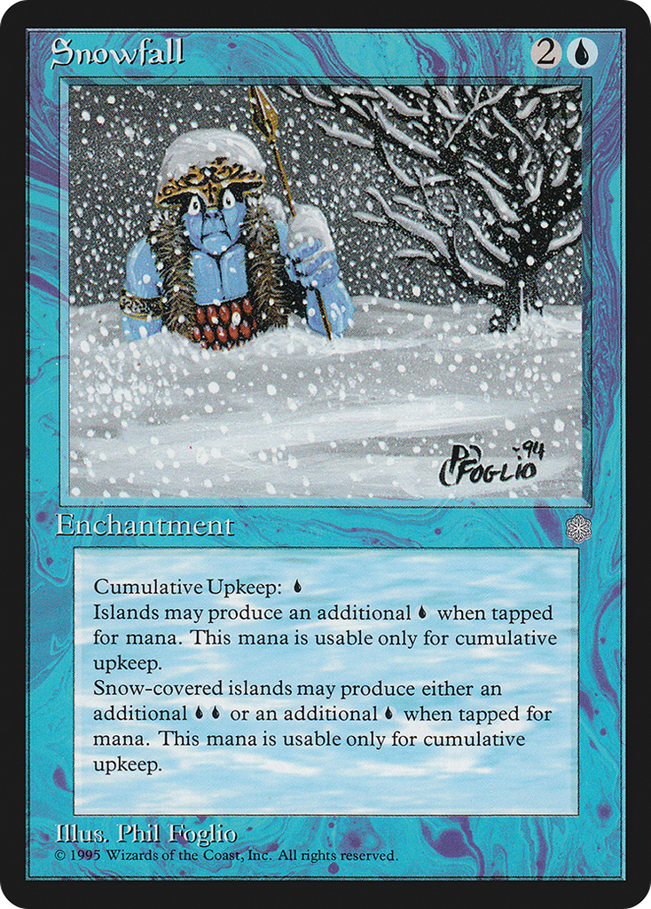 Magic: The Gathering - Snowfall - Ice Age