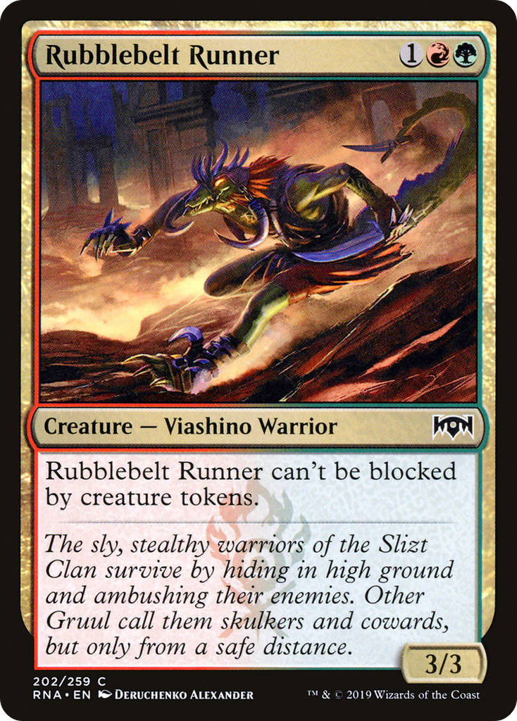 Magic: The Gathering - Rubblebelt Runner - Ravnica Allegiance