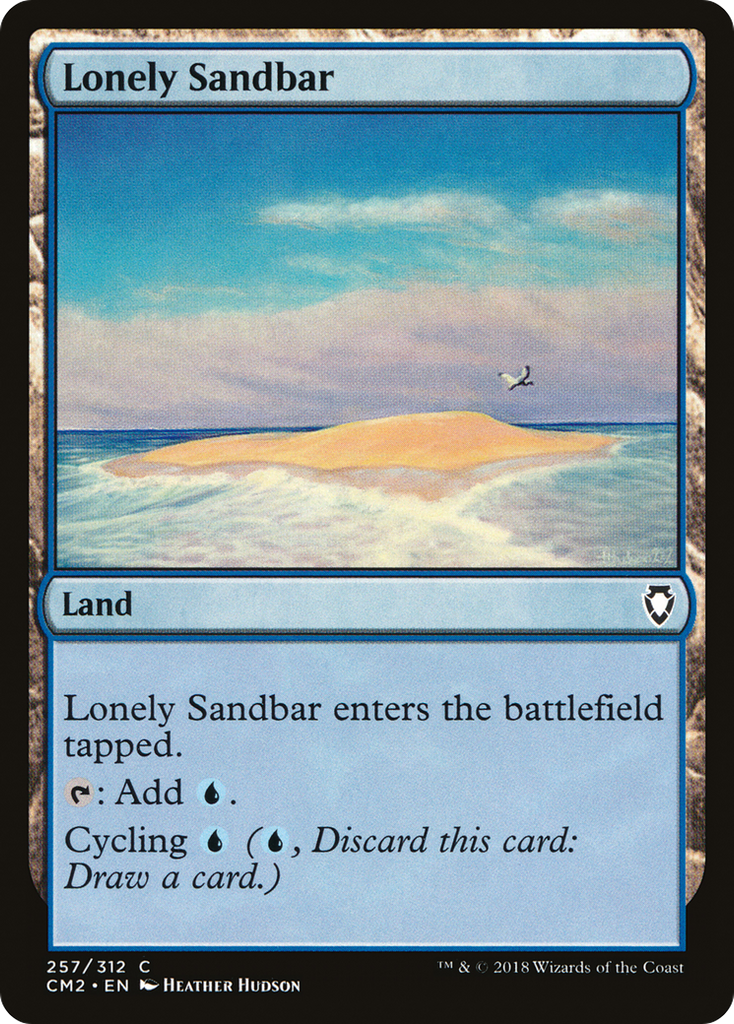 Magic: The Gathering - Lonely Sandbar - Commander Anthology Volume II
