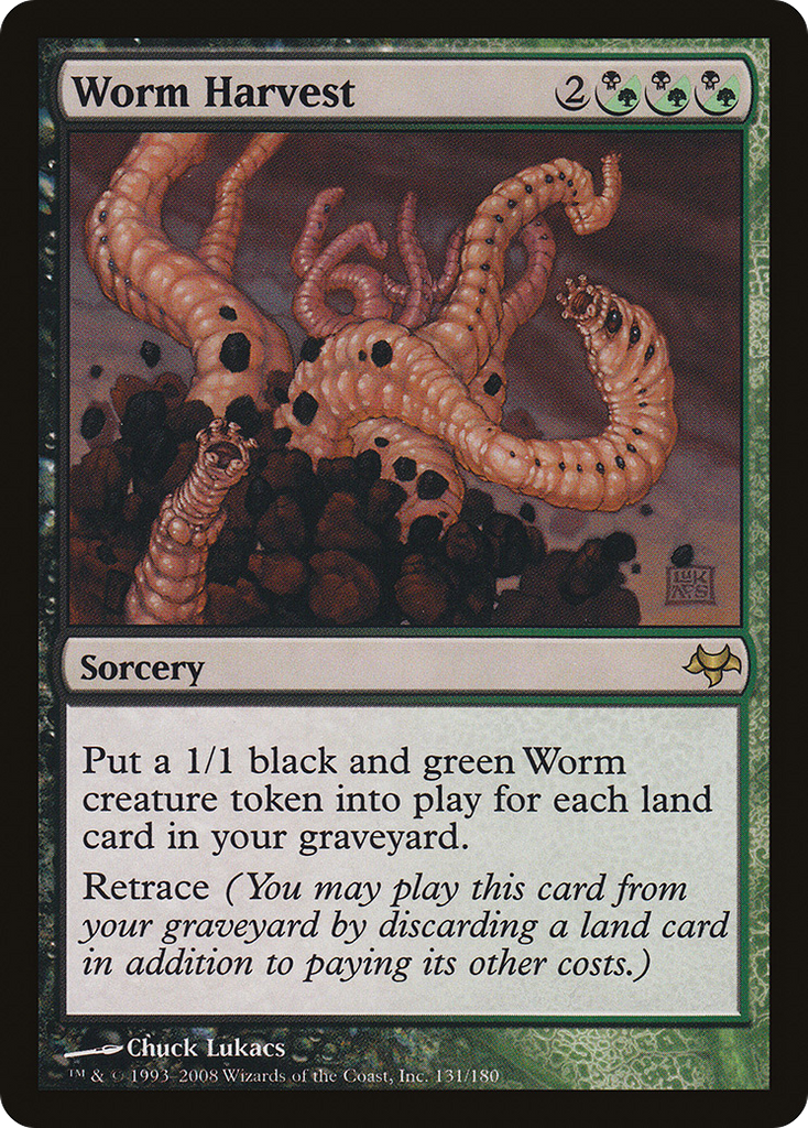 Magic: The Gathering - Worm Harvest - Eventide