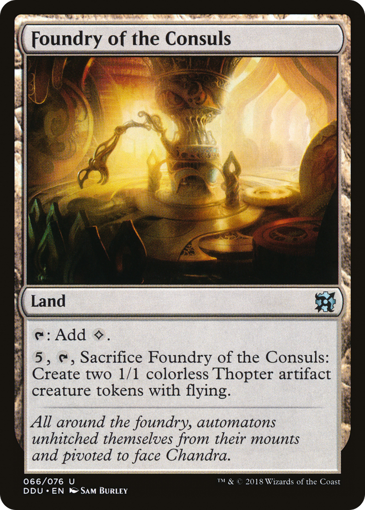 Magic: The Gathering - Foundry of the Consuls - Duel Decks: Elves vs. Inventors