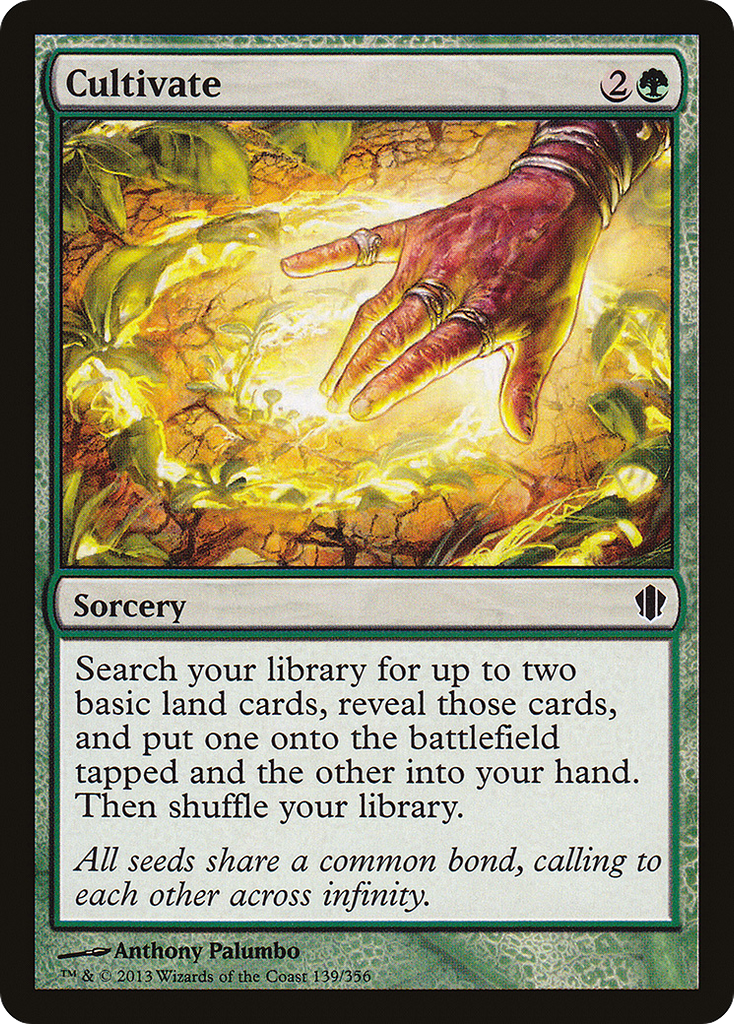 Magic: The Gathering - Cultivate - Commander 2013