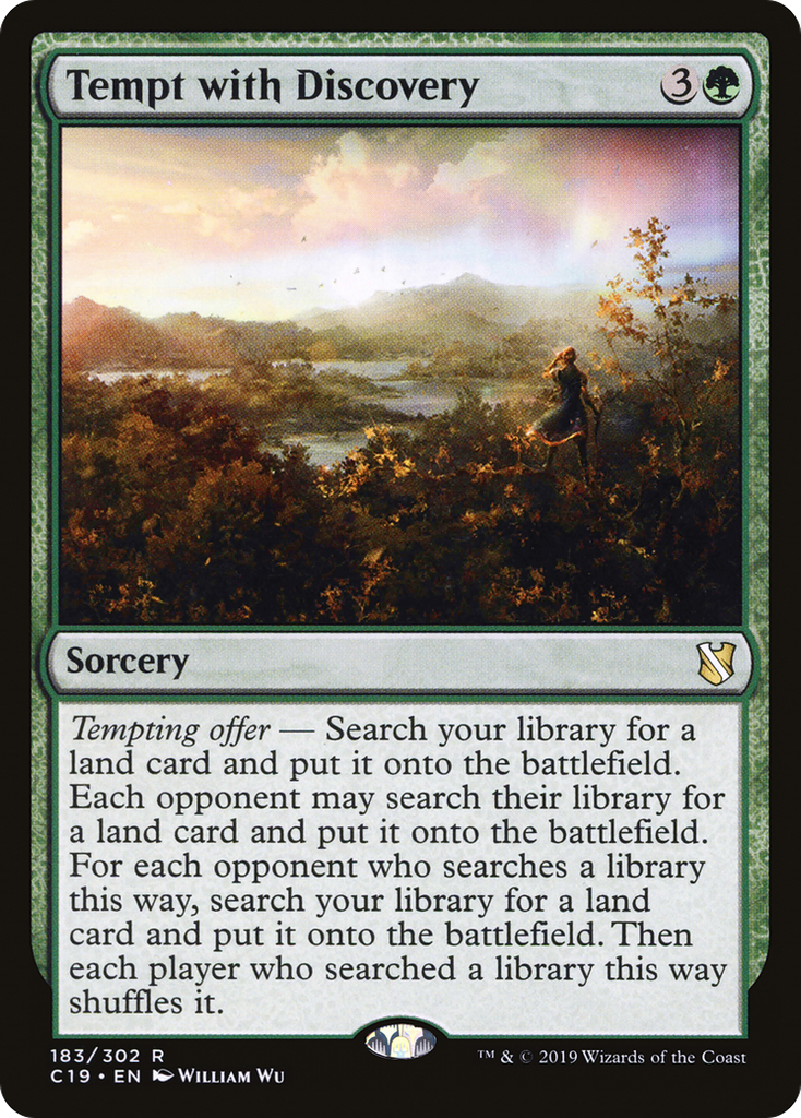Magic: The Gathering - Tempt with Discovery - Commander 2019