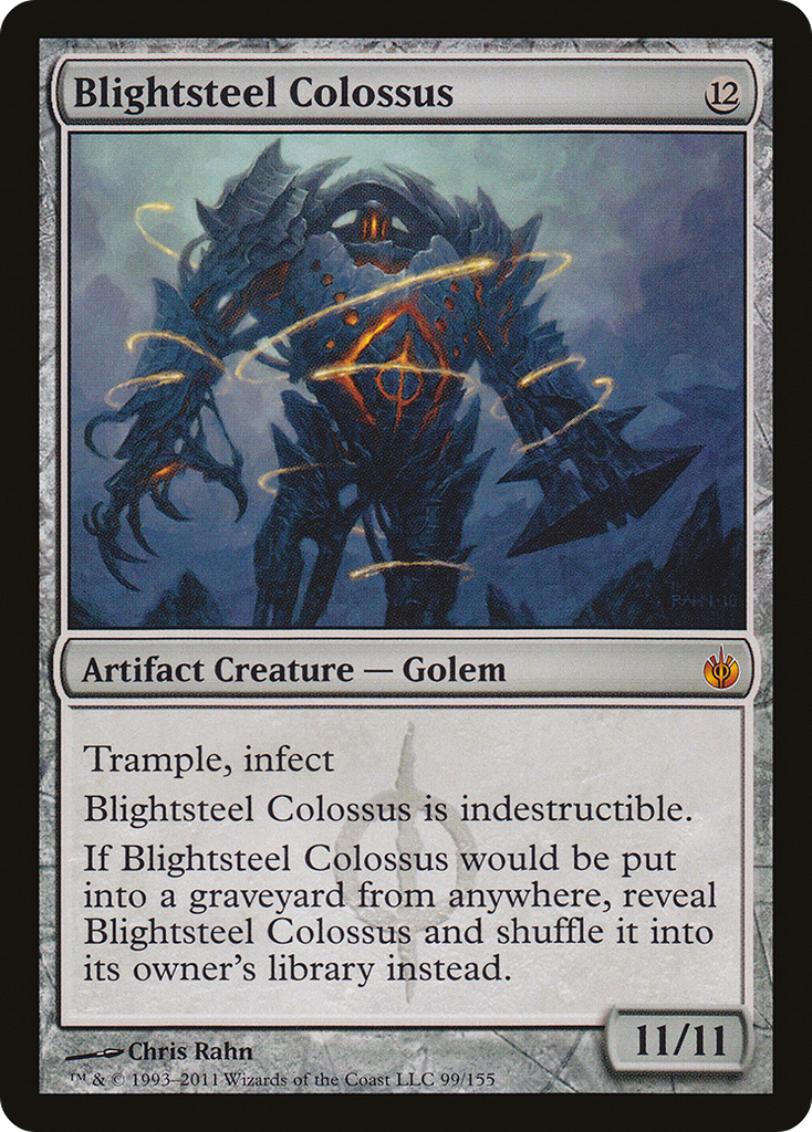 Magic: The Gathering - Blightsteel Colossus - Mirrodin Besieged
