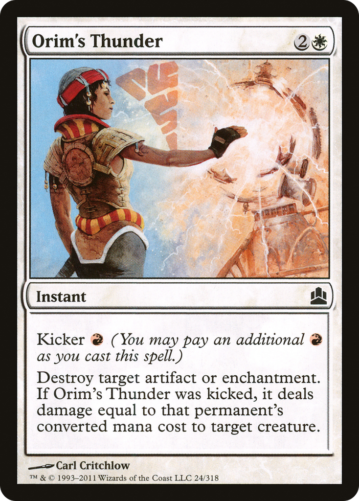 Magic: The Gathering - Orim's Thunder - Commander 2011