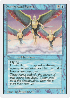 Magic: The Gathering - Phantasmal Forces - Revised Edition