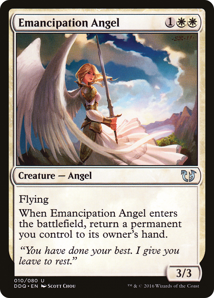 Magic: The Gathering - Emancipation Angel - Duel Decks: Blessed vs. Cursed