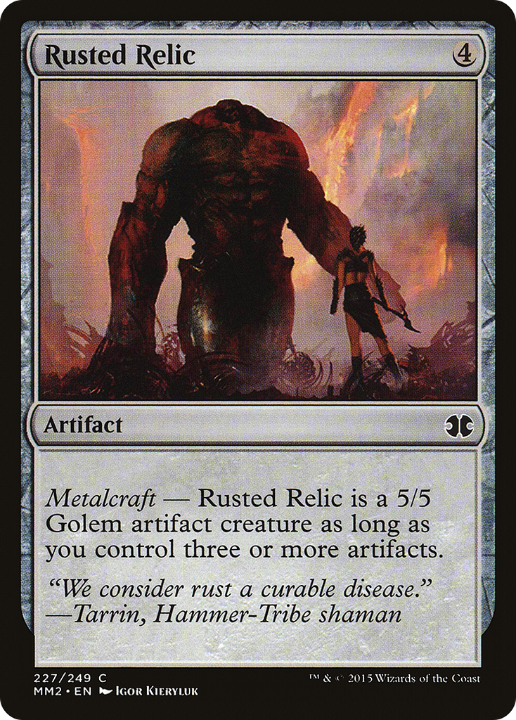 Magic: The Gathering - Rusted Relic - Modern Masters 2015