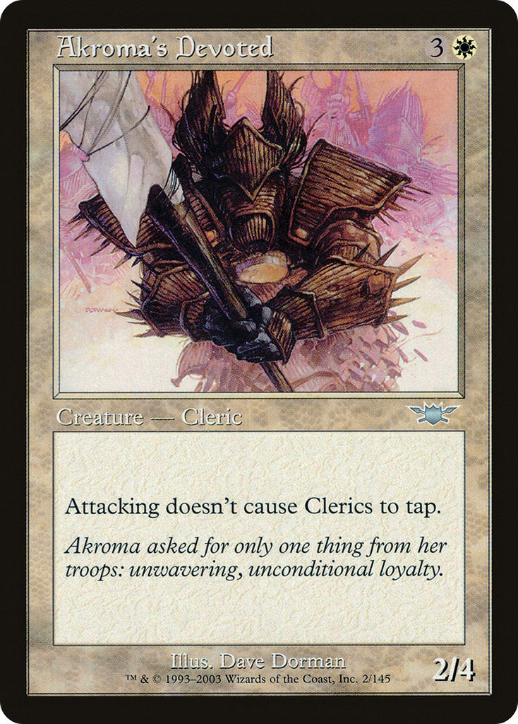Magic: The Gathering - Akroma's Devoted - Legions