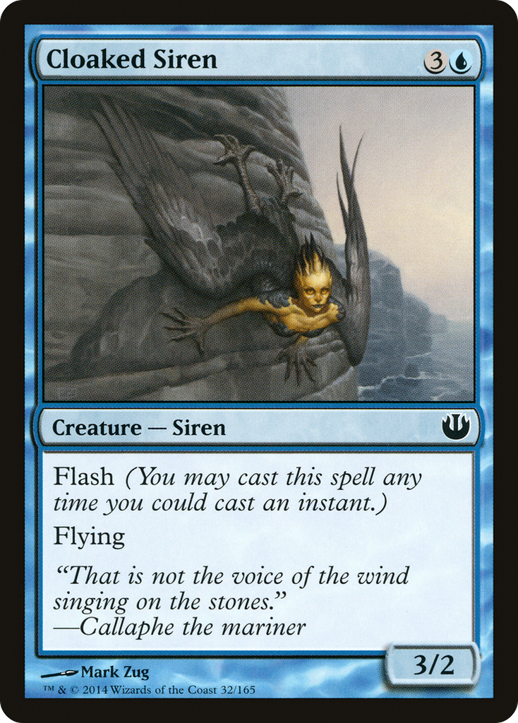 Magic: The Gathering - Cloaked Siren - Journey into Nyx