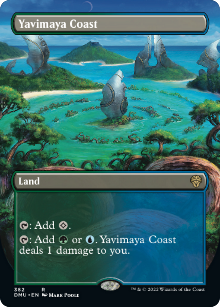 Magic: The Gathering - Yavimaya Coast Foil - Dominaria United