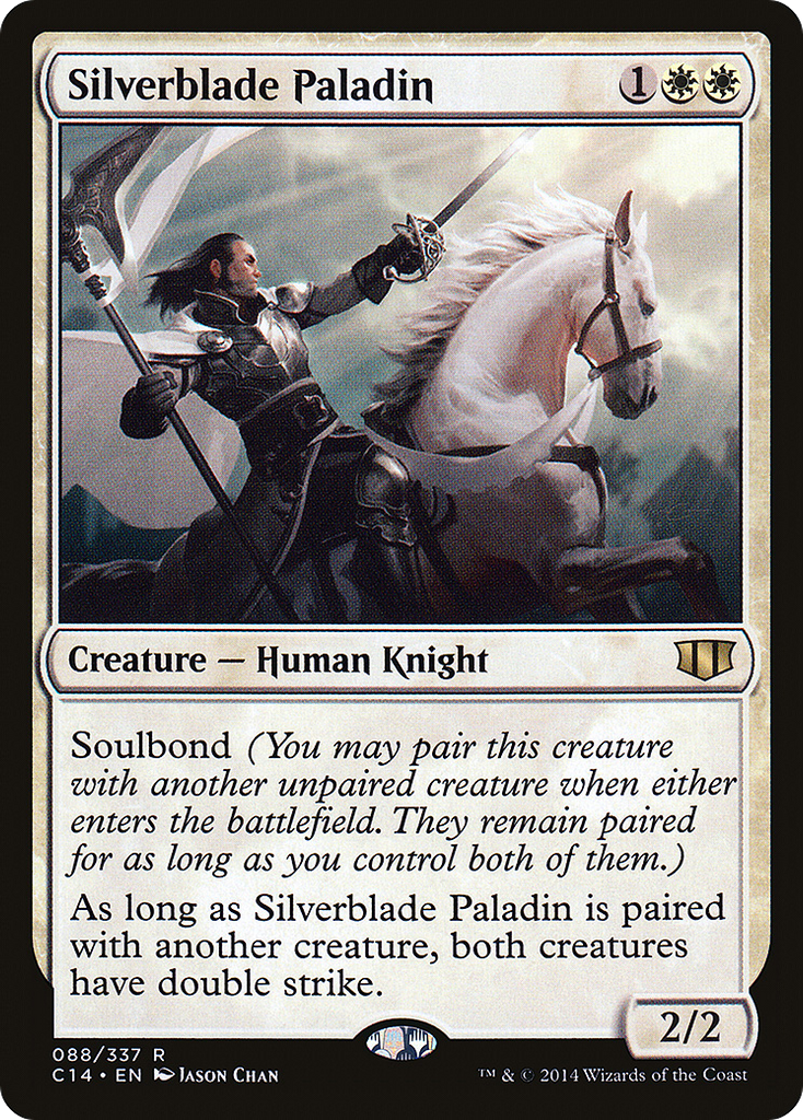 Magic: The Gathering - Silverblade Paladin - Commander 2014