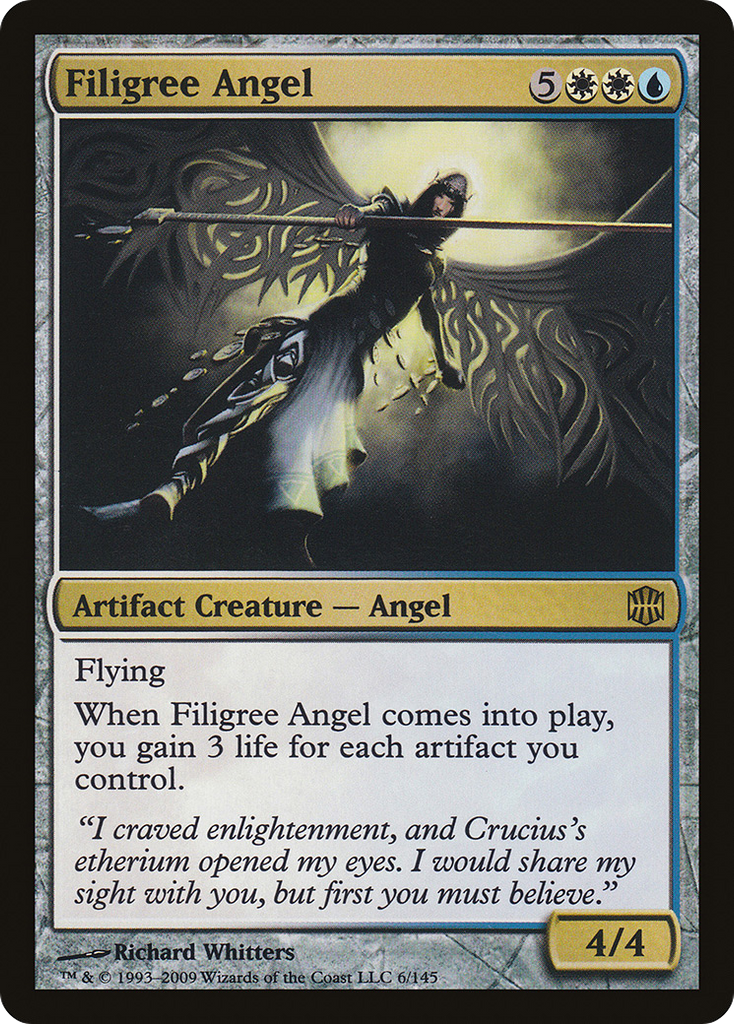 Magic: The Gathering - Filigree Angel - Alara Reborn