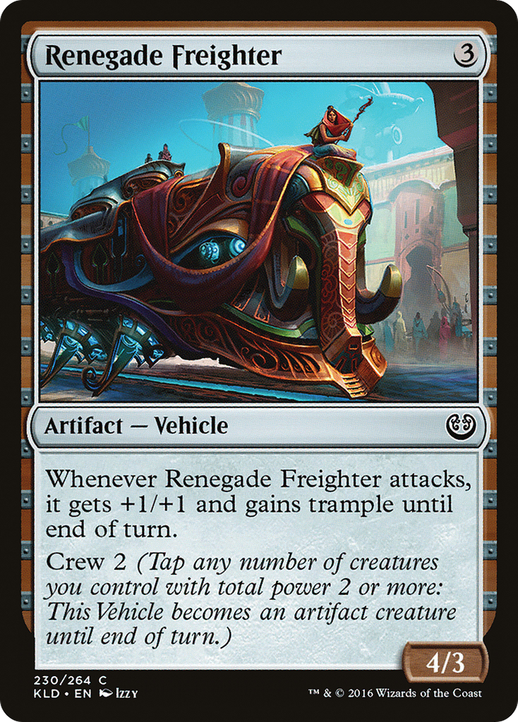 Magic: The Gathering - Renegade Freighter - Kaladesh