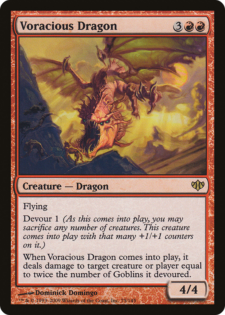 Magic: The Gathering - Voracious Dragon - Conflux